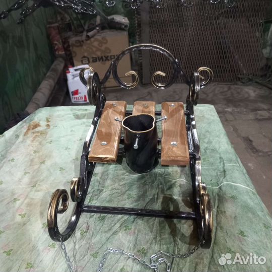 Подставка санки для елки