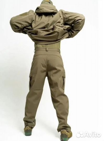 Тактический костюм softshell олива