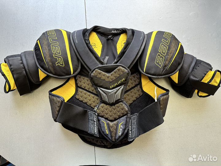 Нагрудник хоккейный bauer mx3 SR