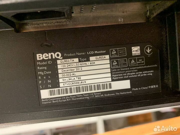 Монитор benq