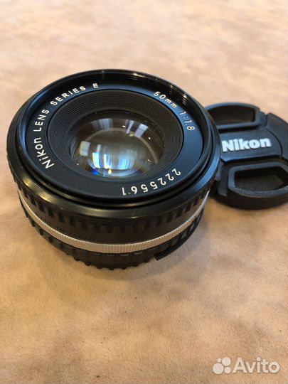 Объектив nikon 50mm 1.8 E ai