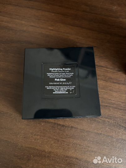 Bobby brown пудра хайлайтер pink glow