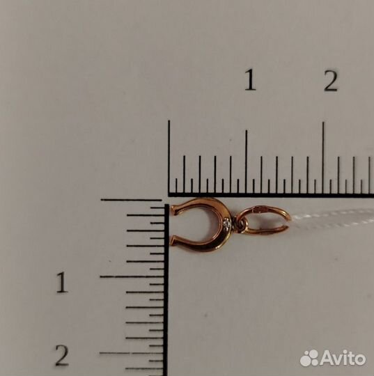 Золотая подвеска