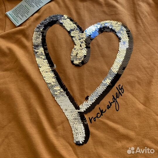 Новый лонг Benetton 7-8 лет для девочки