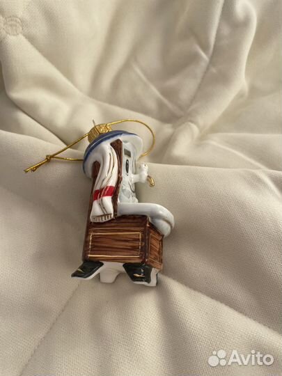 Елочная игрушка Мойдодыр лефортовский фарфор