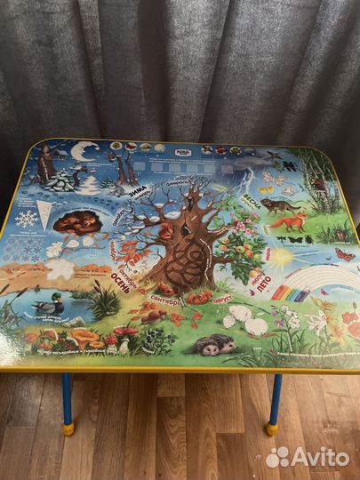 Стол и стул детский ника