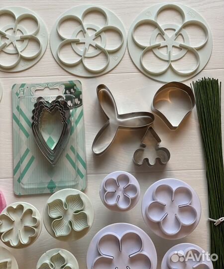 Вырубки для цветов набор