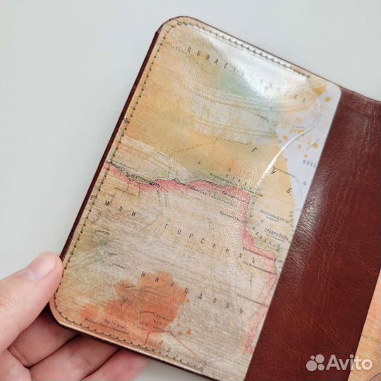 Обложка на паспорт мужская