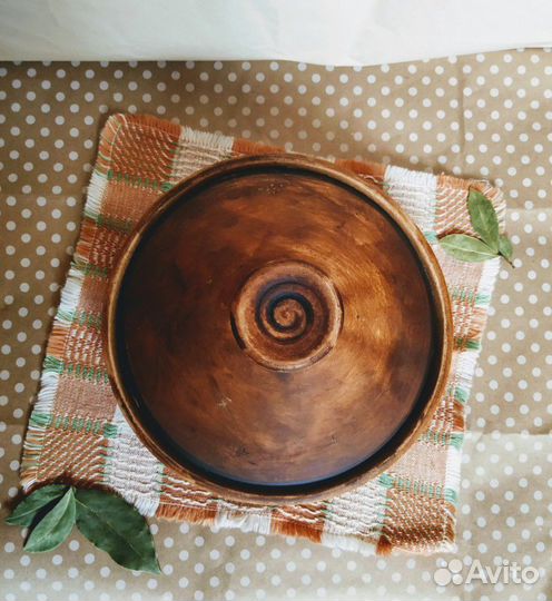 Сковорода жаровня чаша посуда керамическая с крышк