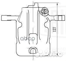 CF203601 trialli Суппорт торм. в сб. Hyundai
