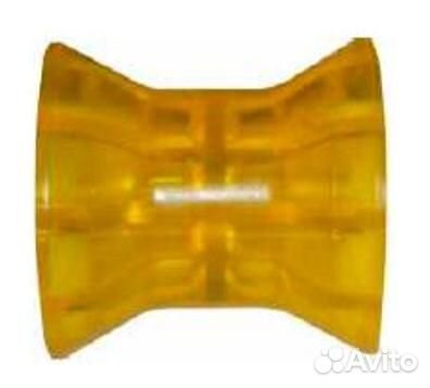 Ролик носовой прицепа L74, D73/50/14,5 мм PVC жёлт