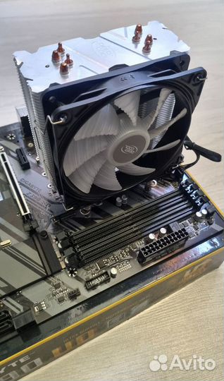 Комплект z390ud/intel i5 9600kf/башня DeepCool