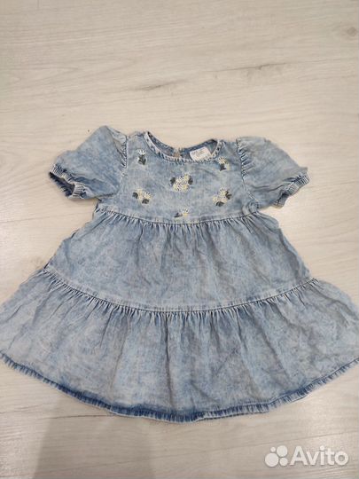 Платье джинсовое