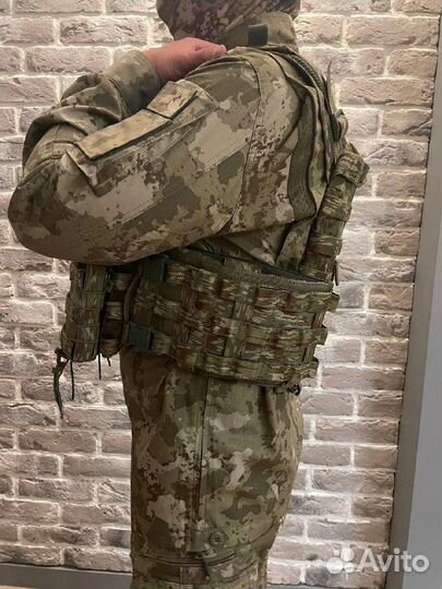 Бронежилет плитник с подсумками anafarta