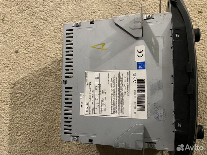 Штатная магнитола hyundai ix35 рестайлинг