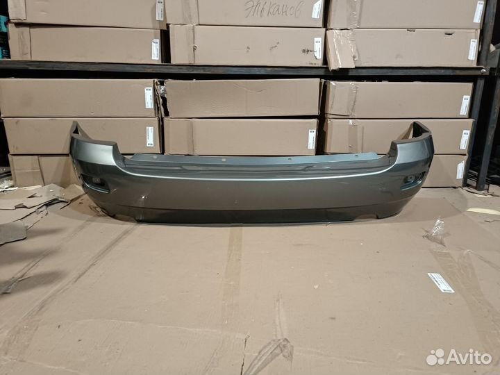 Бампер задний Лада калина универсал цвет совиньон