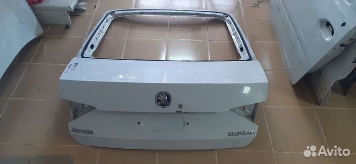 Крышка багажника skoda superb 3