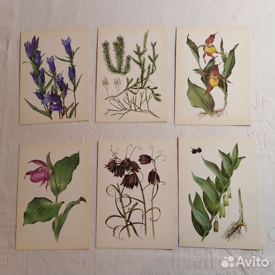 Набор винтажных открыток 