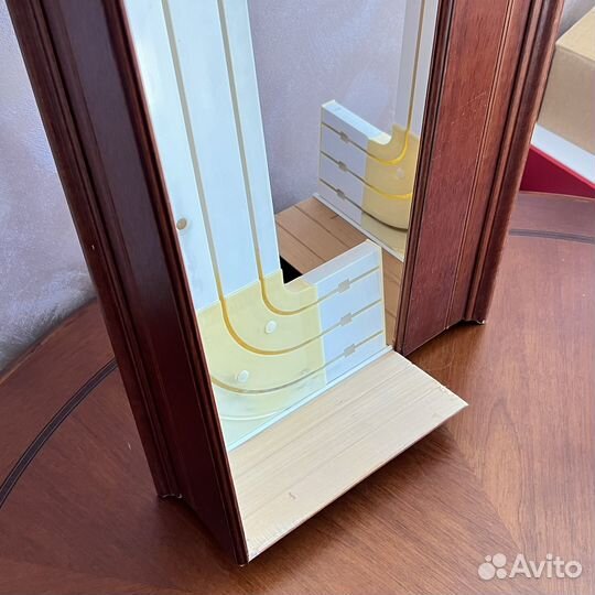 Карниз потолочный 3-х рядный шпон ореха 170 см