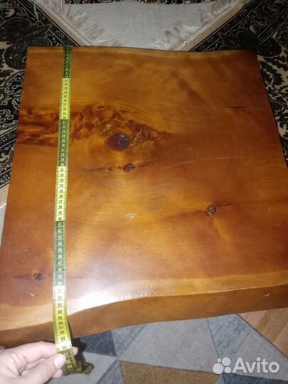 Столешница из слэба кедр / журнальный столик