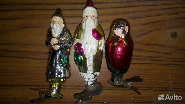 Советские игрушки на елку