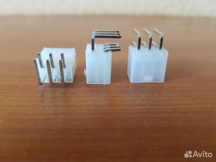 Разем 6 pin и 18pin угловой для питания хешплат