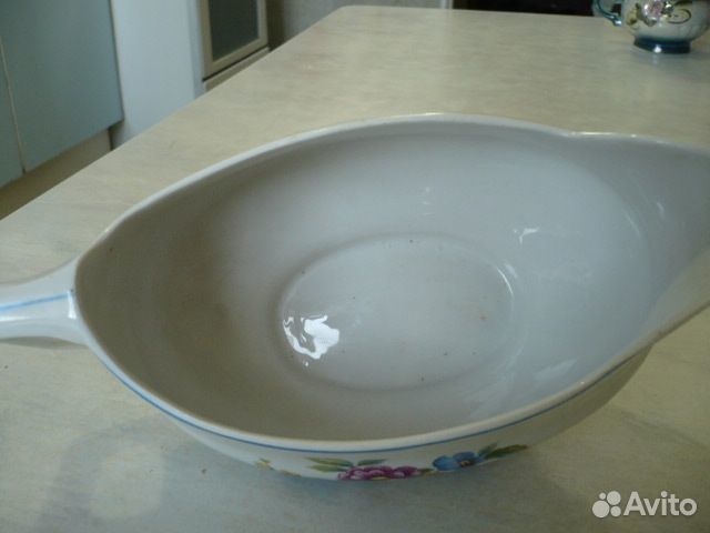 Соусник фарфоровый Дулево