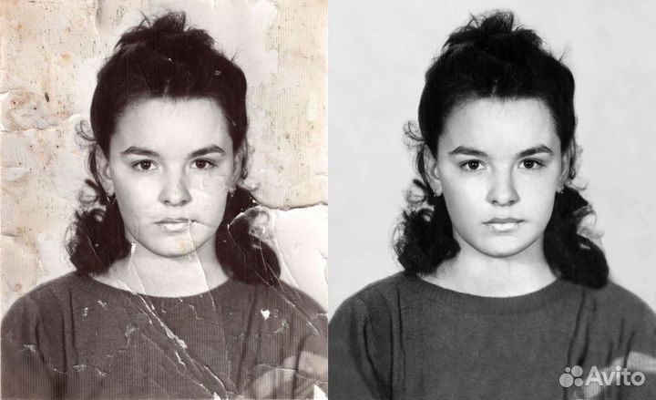 Ретушь и восстановление фото.Фото на документы