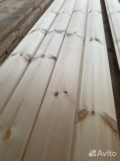 Имитация бруса. Карельский профиль /Полярная сосна