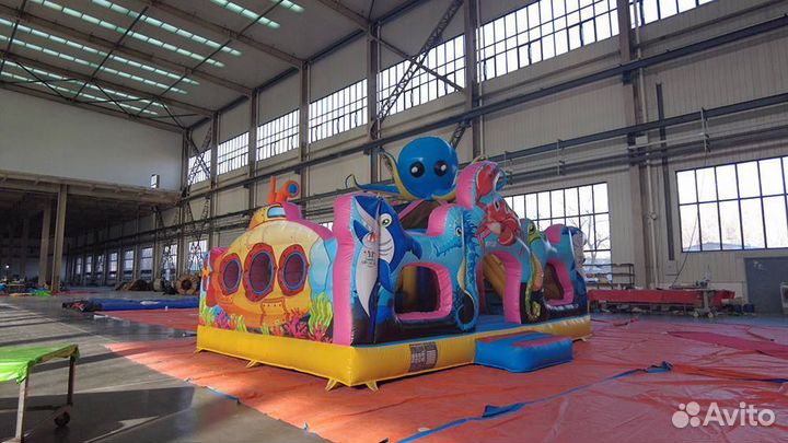 Батут для бизнеса Подводный мир