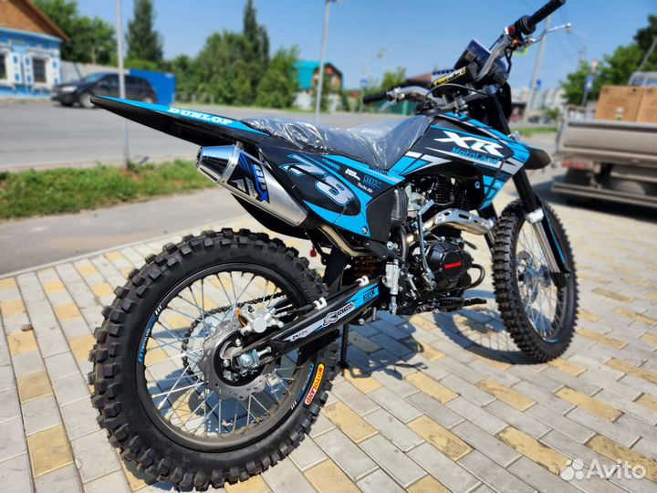 Мотоцикл Кросс Motoland XR 250 lite синий (172FMM)
