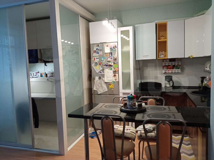 Квартира-студия, 33,4 м², 1/3 эт.