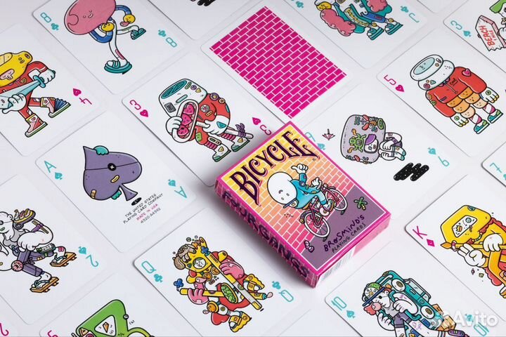 Коллекционные карты Bicycle Brosmind Four Gangs