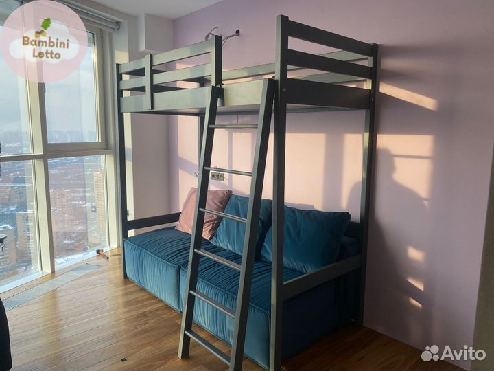 Кровать чердак