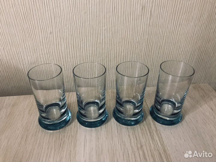 Рюмки цветное стекло СССР