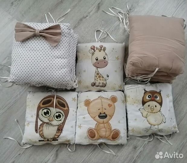 Бортики в детскую кроватку