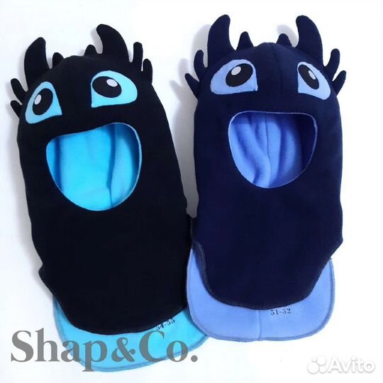 Шапка шлем Беззубик/Ночная фурия