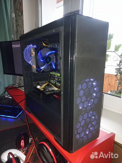 Игровой пк xeon E5, GTX1060, 32gb DDR, SSD 256gb