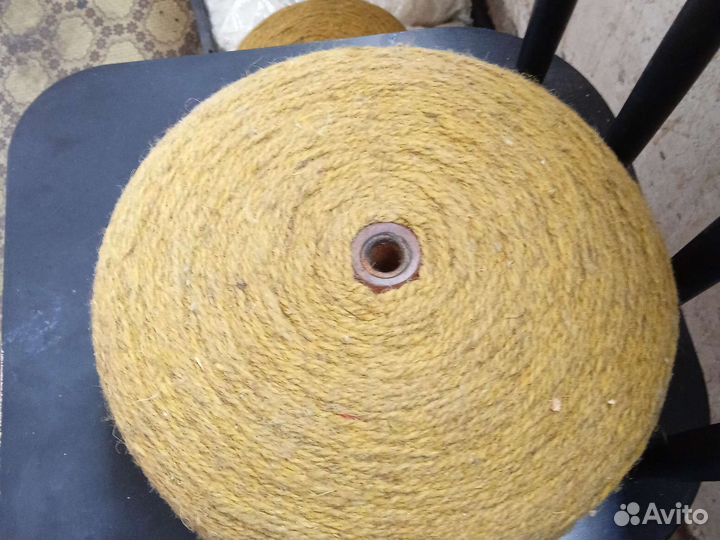 Пряжа шерсть бабинная