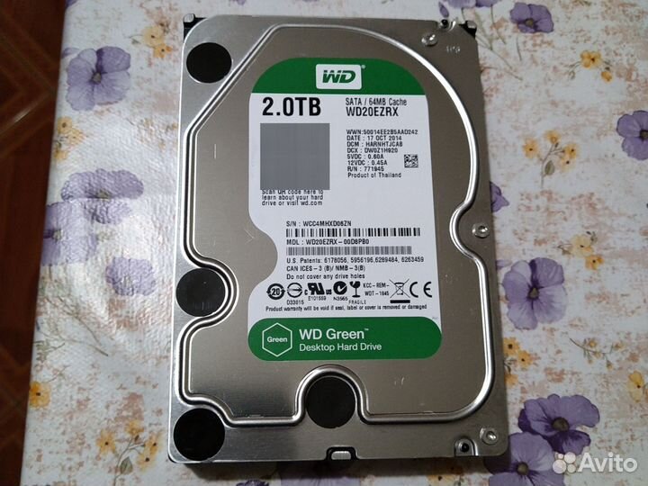 Жесткий диск HP, Seagate ST3000DM001