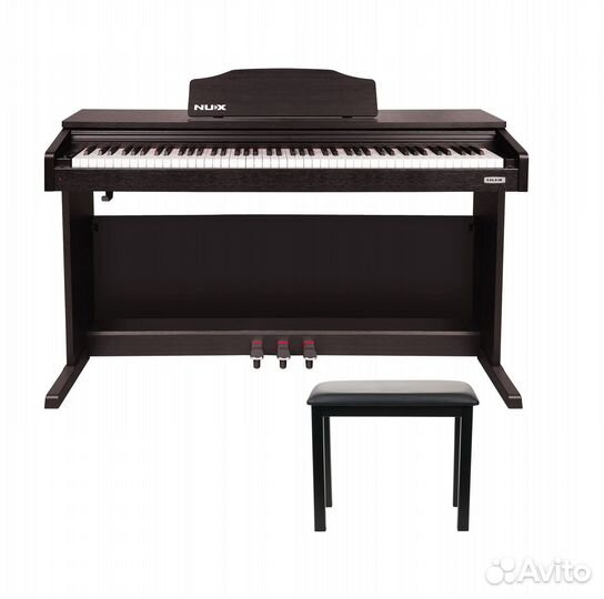 Новое пианино NUX WK-400 с банкеткой (в подарок)