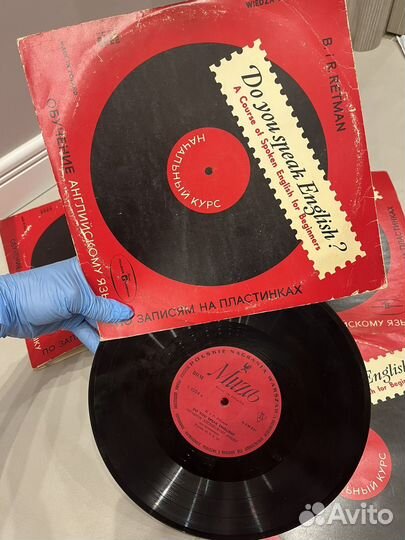 Виниловые грампластинки нач.курс англ.языка