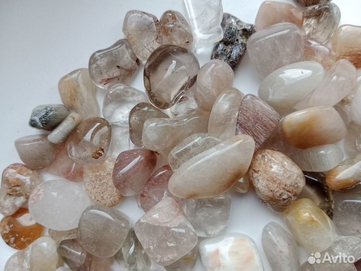 Рутиловый кварц россыпь волос венеры