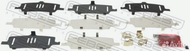 Febest 0103ASA33R Монтажный комплект для дисковых