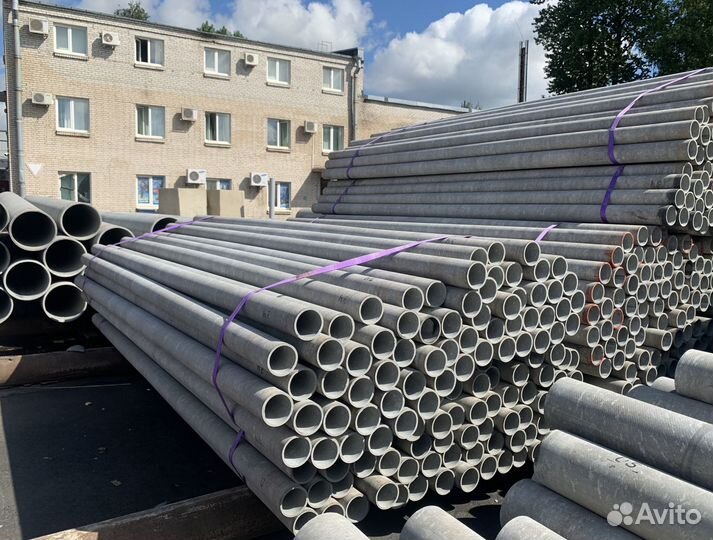 Труба хризотилцементная хц безнапорная / напорная