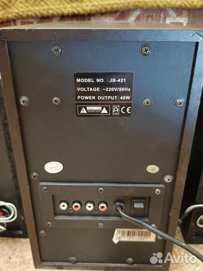 Акустика 2.1 daewoo & Jetbalance (20x30x30 Вт)