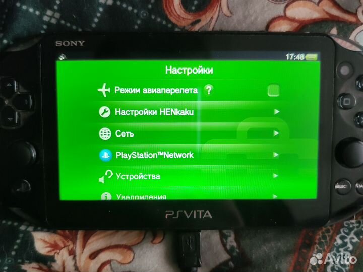 Sony PlayStation Vita slim (прошитая)