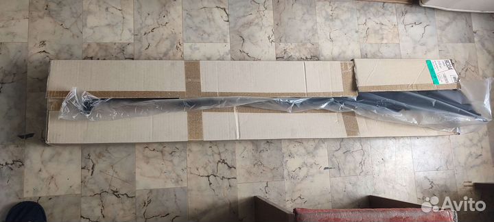 Накладка заднего бампера hyundai santa fe