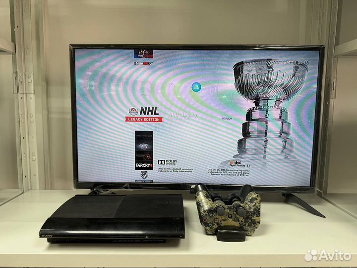 Sony PS3 500gb 2 джoстика 50 игр