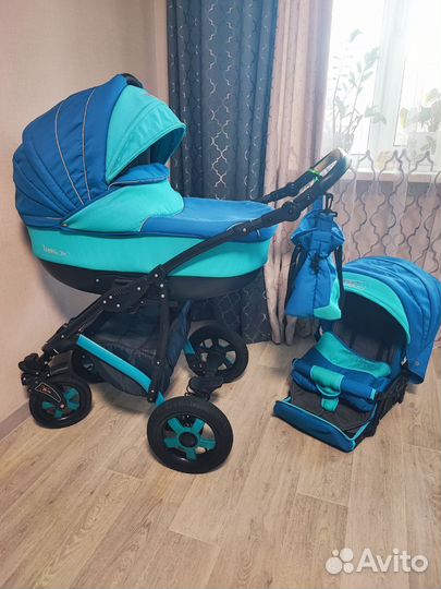 Коляска camarelo-new 2 в 1